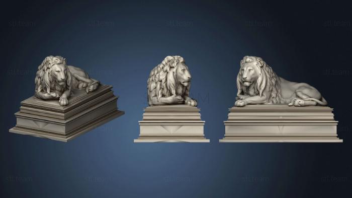Статуэтки львы тигры сфинксы Statue Leon