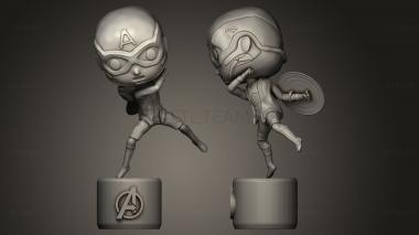 3D model Captain America 3D printing (STL)