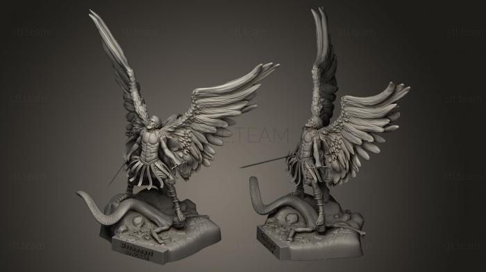 3D model St Michael the Archangel (STL)