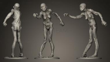 3D model Zombie Female terrable (STL)