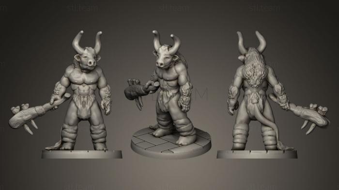 3D model Asterion the Minotaur (STL)