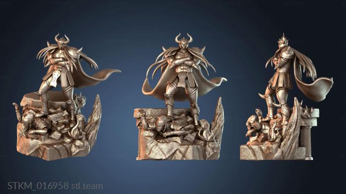 Асгардианский Тауро Потерянный генерал холста