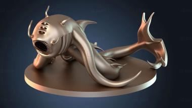 3D модель Аболет на глубинах (STL)