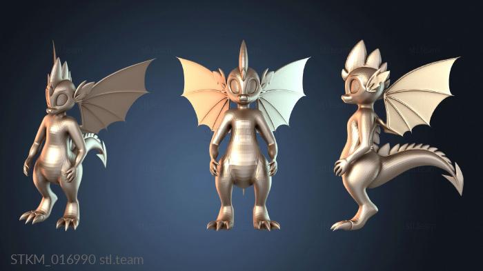 Взрослый шипастый зверь