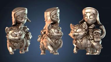 3D модель Акна и Расс (STL)