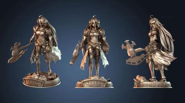 3D model Albedo Overlord (STL)