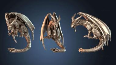 3D model Alexstrasza Dragon (STL)