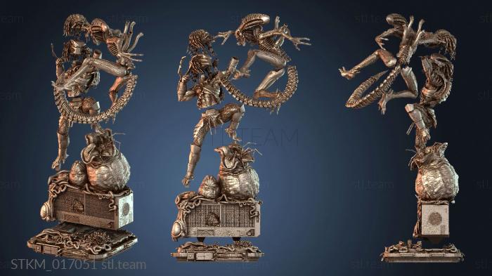 Статуэтки герои, монстры и демоны Alien Depredator Savage
