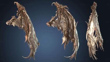 3D model Armaros Chaos Incarnate with Wings (STL)