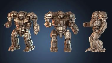 3D model Atlas and Variants Atlanticus Keeper (STL)