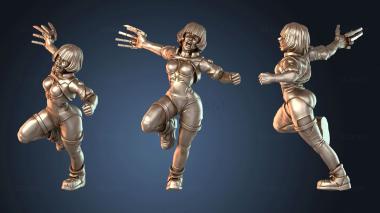 3D модель Айеиша с Киберкогтем (STL)