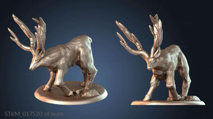 Статуэтки герои, монстры и демоны Beast Stag in Action