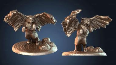 3D model Beast Tressym Flying (STL)