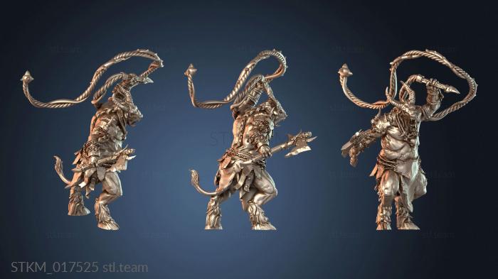 Статуэтки герои, монстры и демоны Beastmen Chariot