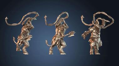 3D модель Колесница зверолюдей (STL)