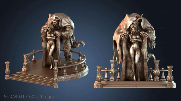 Статуэтки герои, монстры и демоны Beauty and the Beast Belt