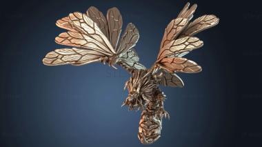 3D model Bee Dragon (STL)