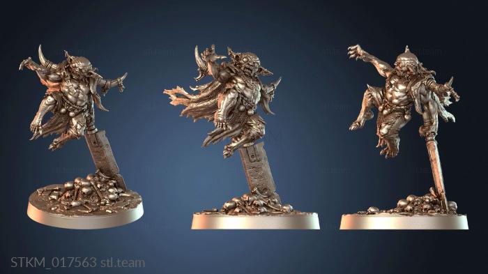 Beneath Goblin Berserker with Greatsword