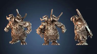 3D модель Мясник Демон Тьма (STL)