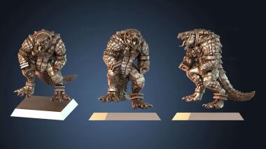 3D model Caiman Hero (STL)