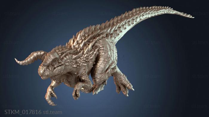 Статуэтки герои, монстры и демоны Carnotaurus Running Form