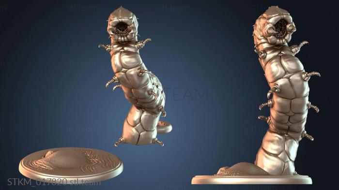 Статуэтки герои, монстры и демоны Carrion Worm Attacking