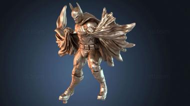 3D model Catwoman and Batman Diorama (STL)