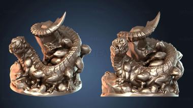 3D модель Пещерный Змей Бехир (STL)