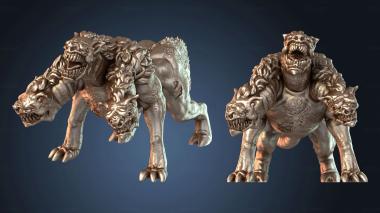 3D модель Цербер Адский (STL)