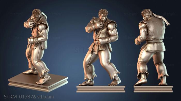 Статуэтки герои, монстры и демоны Challengers Ryu Jointed