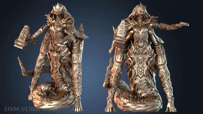 Статуэтки герои, монстры и демоны Champion DML with Sword and Hammer