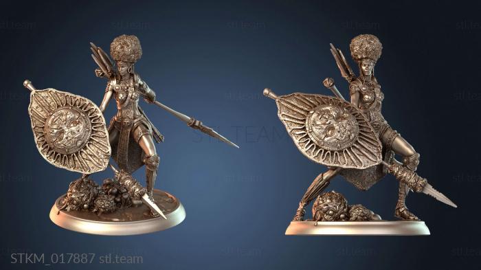 Статуэтки герои, монстры и демоны Character Ero Hunter Warlock