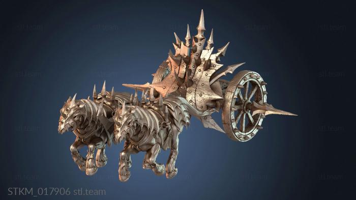 Статуэтки герои, монстры и демоны Chariot Duo Run Valiant