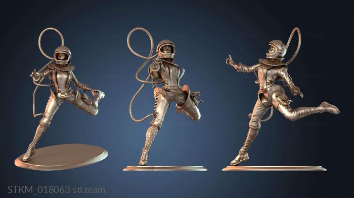 Статуэтки герои, монстры и демоны Cosmonaut Back Capsule