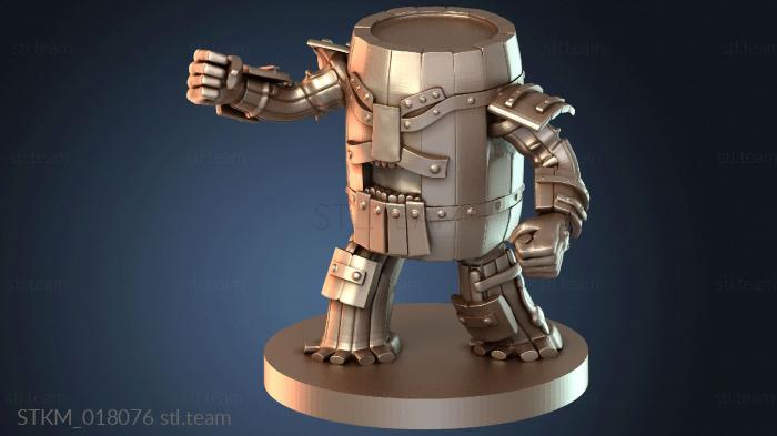 Статуэтки герои, монстры и демоны Creature Codex Keg Golem