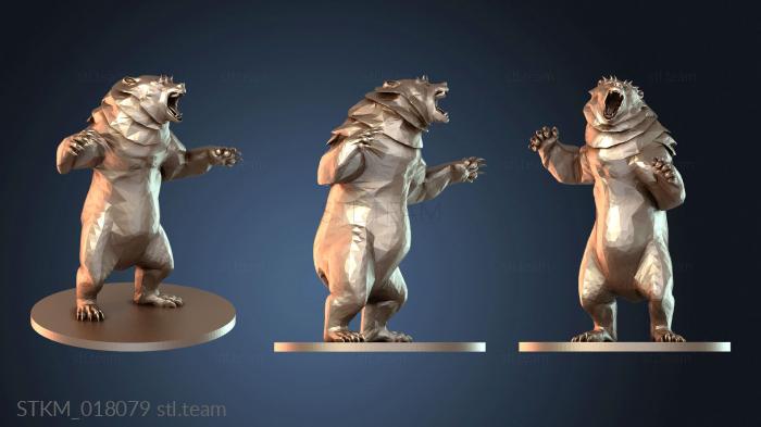 Статуэтки герои, монстры и демоны Creatures Dire Bear