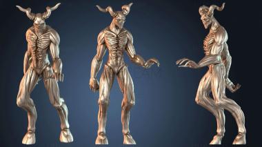 3D model Demonic Beast (STL)