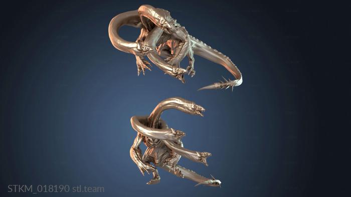 Статуэтки герои, монстры и демоны Dark Hydra Winged