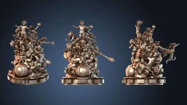 3D model DB Warrior (STL)