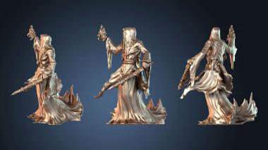 3D model Dead Flame Wraith Ashen (STL)
