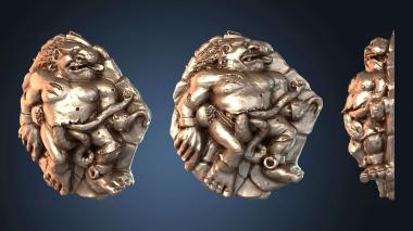 3D model Dead Troll Dreg (STL)