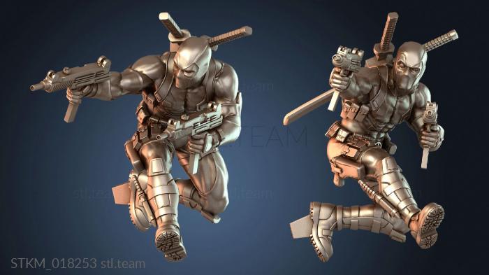Статуэтки герои, монстры и демоны Deadpool Shooting Pose