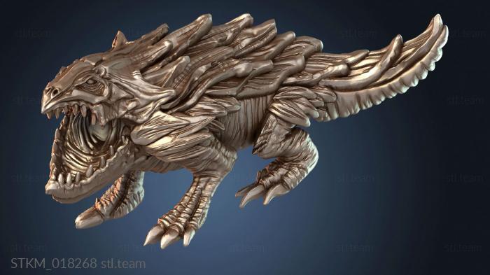 Статуэтки герои, монстры и демоны Deep Bulette Creature