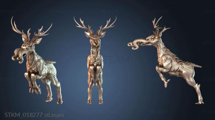 Статуэтки герои, монстры и демоны Deer Monsters Predatory