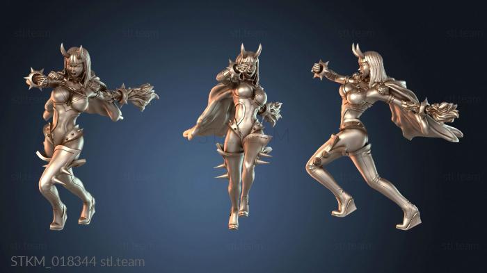 Статуэтки герои, монстры и демоны Demonic Winged Succubus Attacking