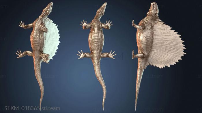 Статуэтки герои, монстры и демоны Dimetrodon Level Creature