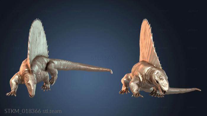 Статуэтки герои, монстры и демоны Dimetrodon Wild