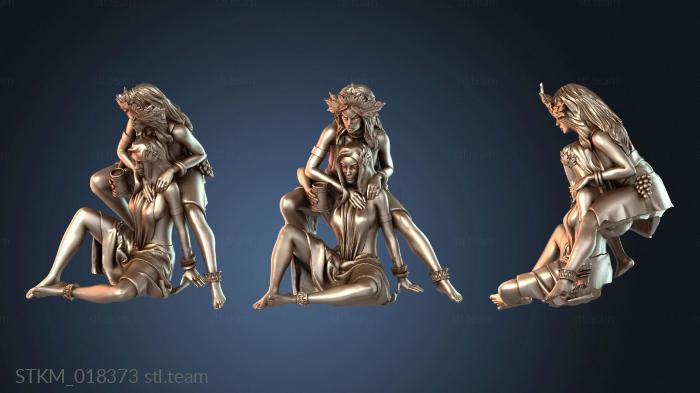 Статуэтки герои, монстры и демоны Dionysus Chariot with Followers