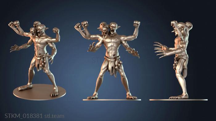 Статуэтки герои, монстры и демоны Dire Troll Behemoth