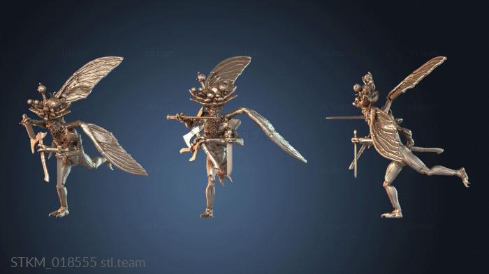 Статуэтки герои, монстры и демоны Druid Attack Form